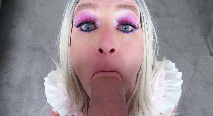 Pink Sissy Butt Slut Takes It Deep