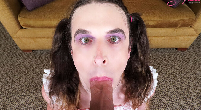 Sissy Maid Submits to Your Cock